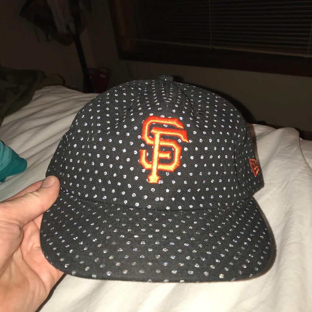 San Francisco giants hat.